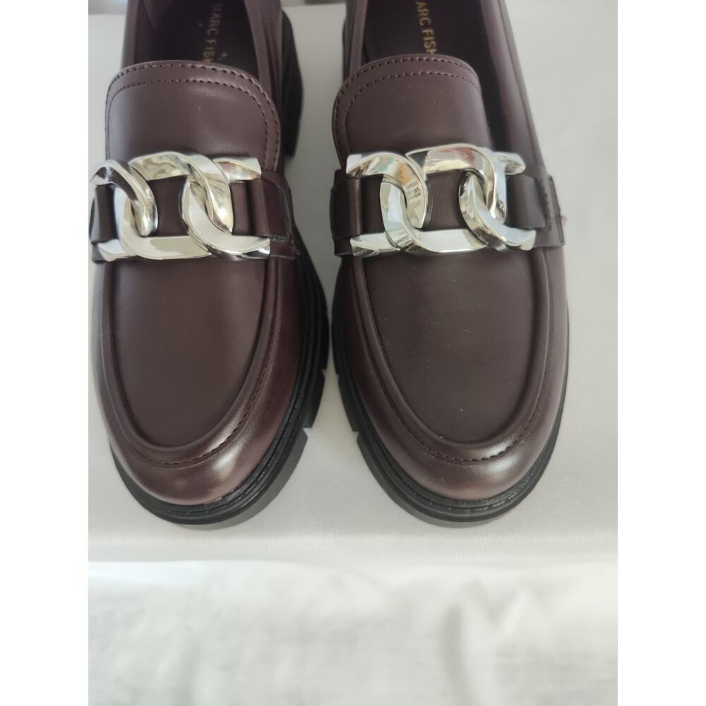 Marc Fisher Corel Preppy Academia Goth Classic Casual Loafers 8.5 Women's - Picture 3 of 8